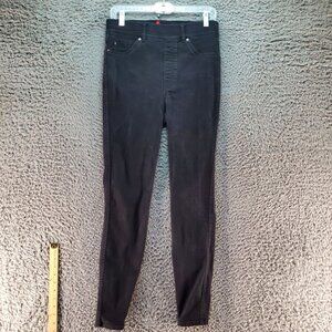 Spanx Jeans Womens Medium Tall Black Stretch Jegging Slimming Denim